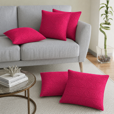 Rani Color stitched design Cushion cover