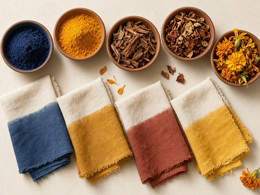 Natural & low-impact dyes