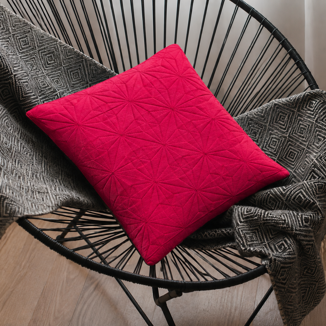 Rani Color stitched design Cushion cover
