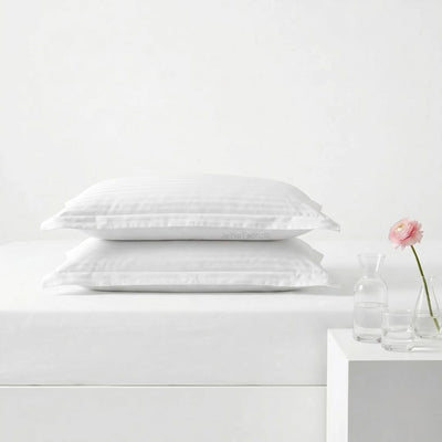 White Color Pillow Cover Pair