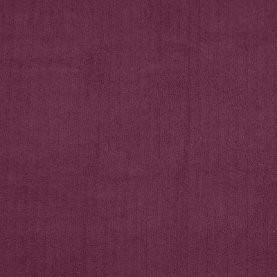 Velvet Plush Royal Plum Double Bed Blanket layered with Ultra-Soft Sherpa Fabric