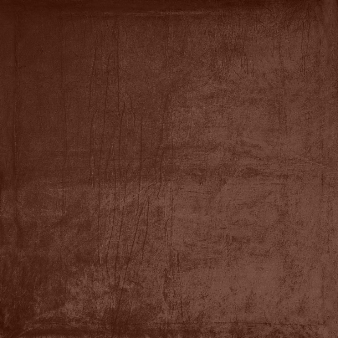 Velvet Plush Mocha Brown Double Bed Blanket layered with Ultra-Soft Sherpa Fabric