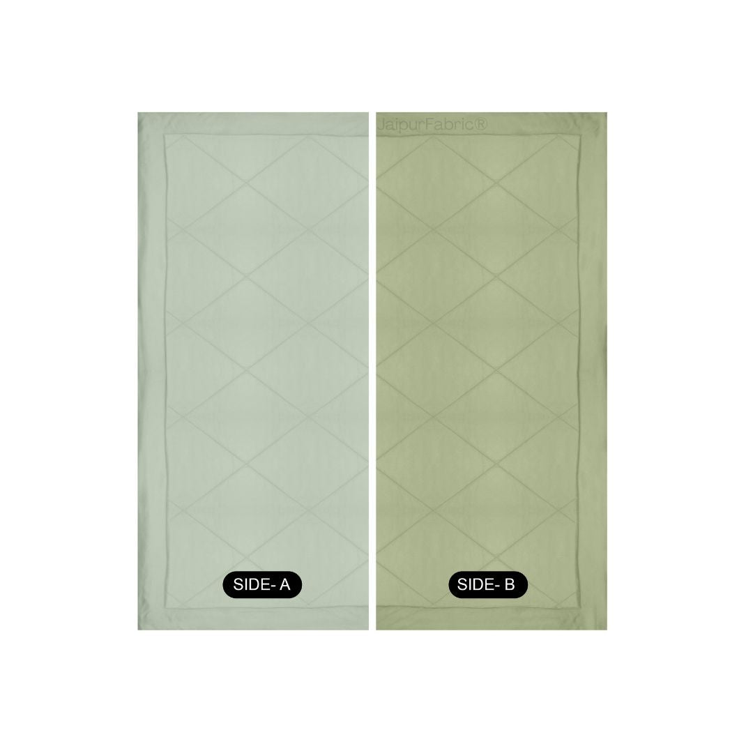 Sage Green - Light Green Double Bed Comforter