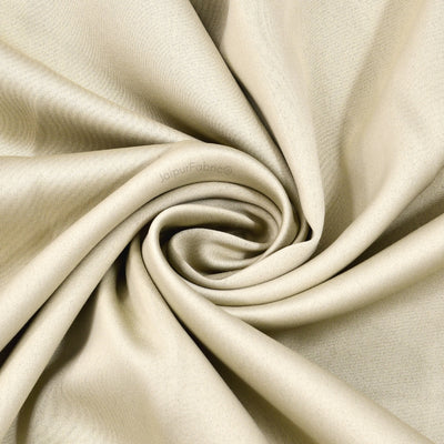 Warm Beige Solid Blackout Curtains (Pack of 2)