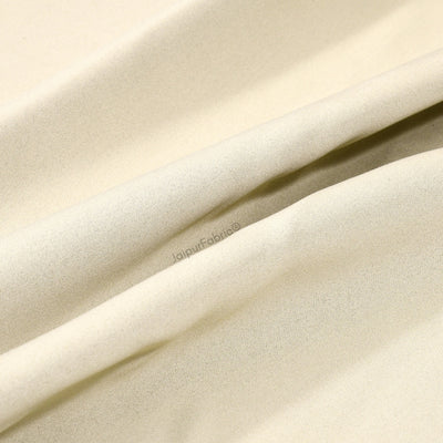 Warm Beige Solid Blackout Curtains (Pack of 2)