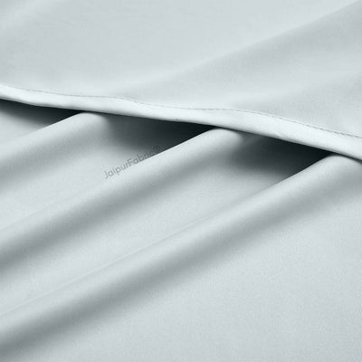 Ice Blue Solid Blackout Curtains (Pack of 2)