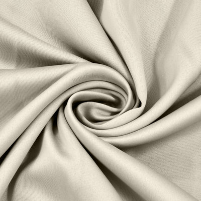 Ivory Solid Blackout Curtains (Pack of 2)