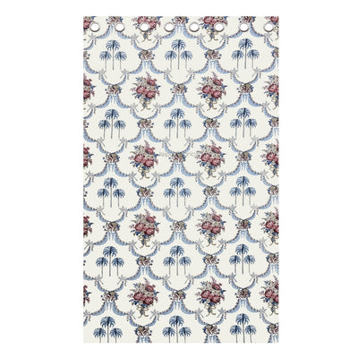 Blue Pottery Timeless Imprints 100% Cotton Block Printed Curtains Urban Jaipur (Pack of 2)