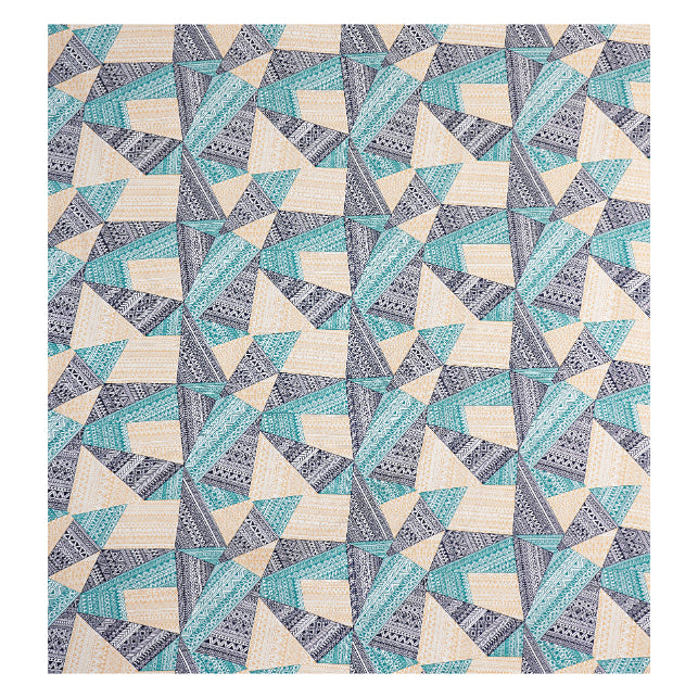 Angular Stone Prism Double Bedsheet