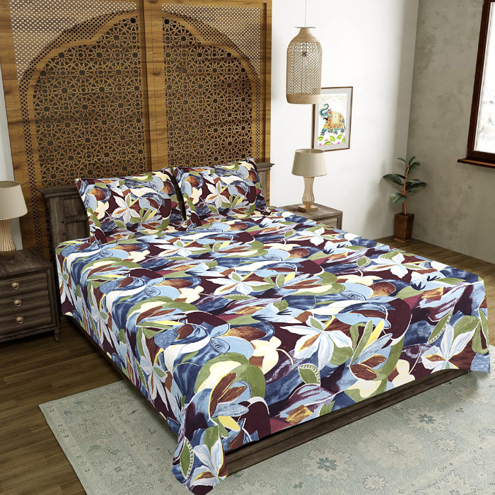 Flora Essence Concept Double Bedsheet