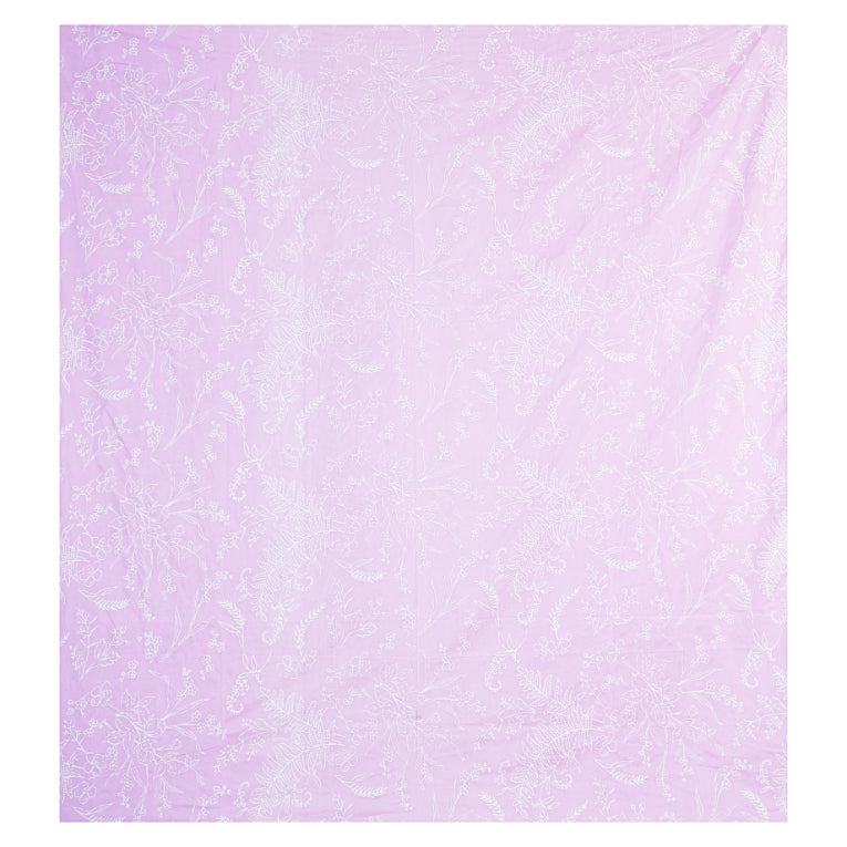 Purple Grasslands Vista Double Bedsheet