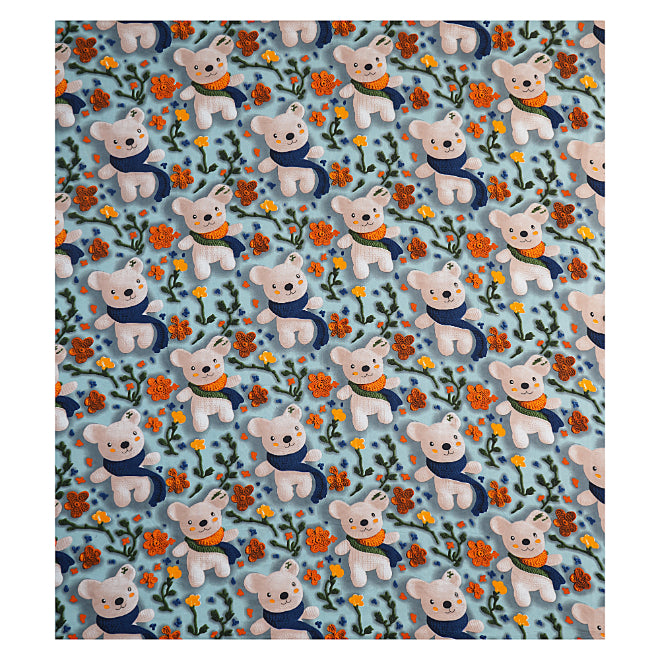 Cuddly Eucalyptus Spirit Double Bedsheet