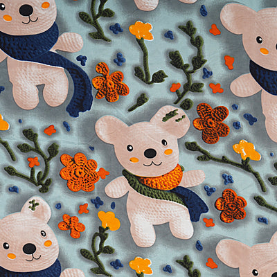 Cuddly Eucalyptus Spirit Double Bedsheet