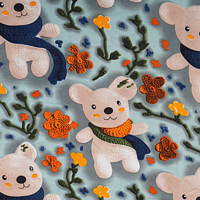Cuddly Eucalyptus Spirit Double Bedsheet