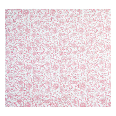 Ruby Charcoal Illustration Double Bedsheet