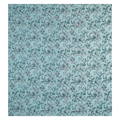 Cyan Ivy Trellis Double Bedsheet