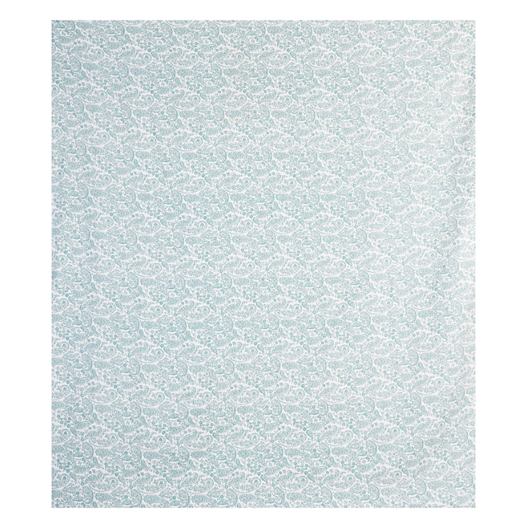 Menthol Ornate Chiffon Double Bedsheet