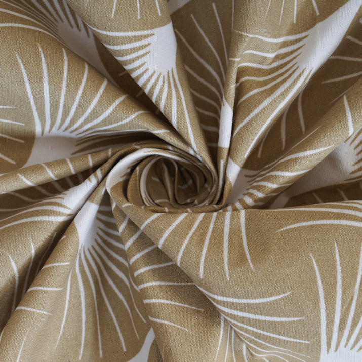 Honey Leaf Symmetry Double Bedsheet