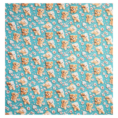 Canine Canine Gardenia Double Bedsheet