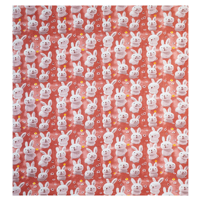 Scarlet Rabbit Sprint Double Bedsheet