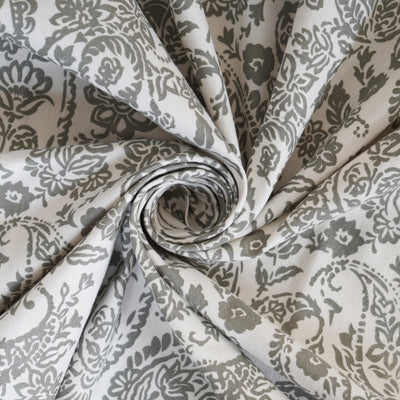 Obsidian Intricate Mesh Double Bedsheet