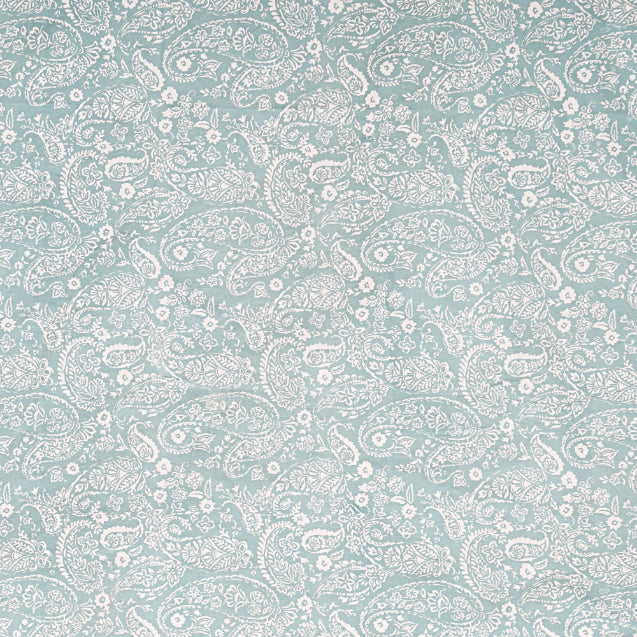 Sky Tinted Arabesque Double Bedsheet