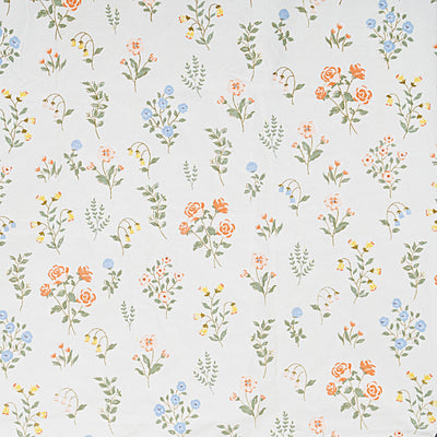 Untamed Prairie Scenery Double Bedsheet