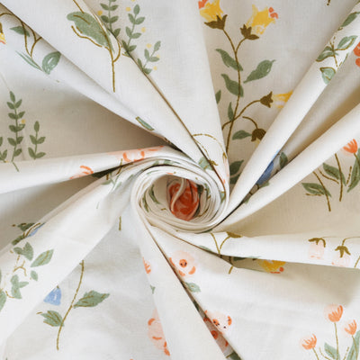 Untamed Prairie Scenery Double Bedsheet