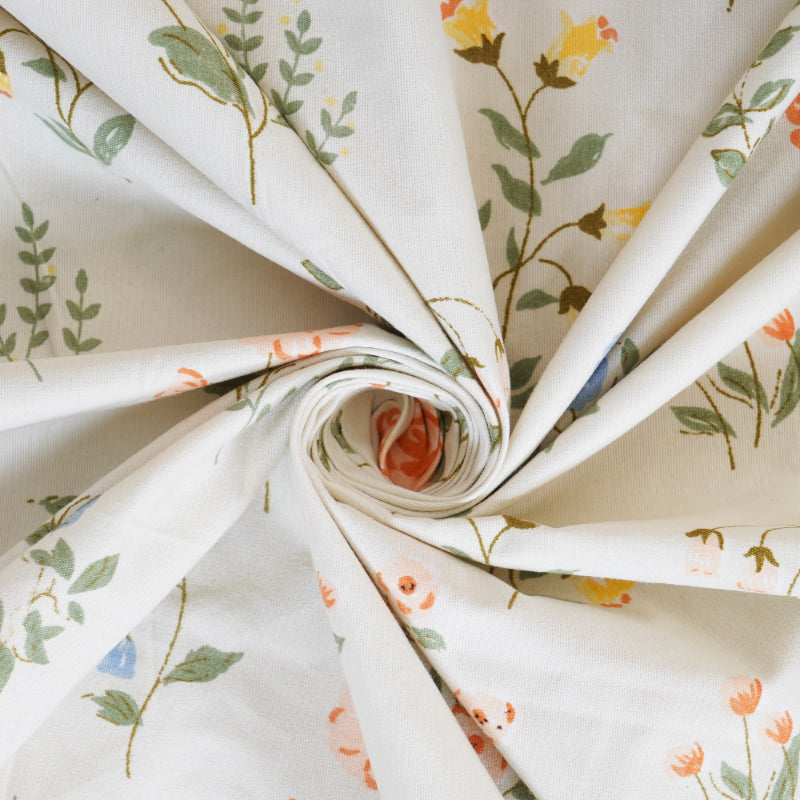 Untamed Prairie Scenery Double Bedsheet