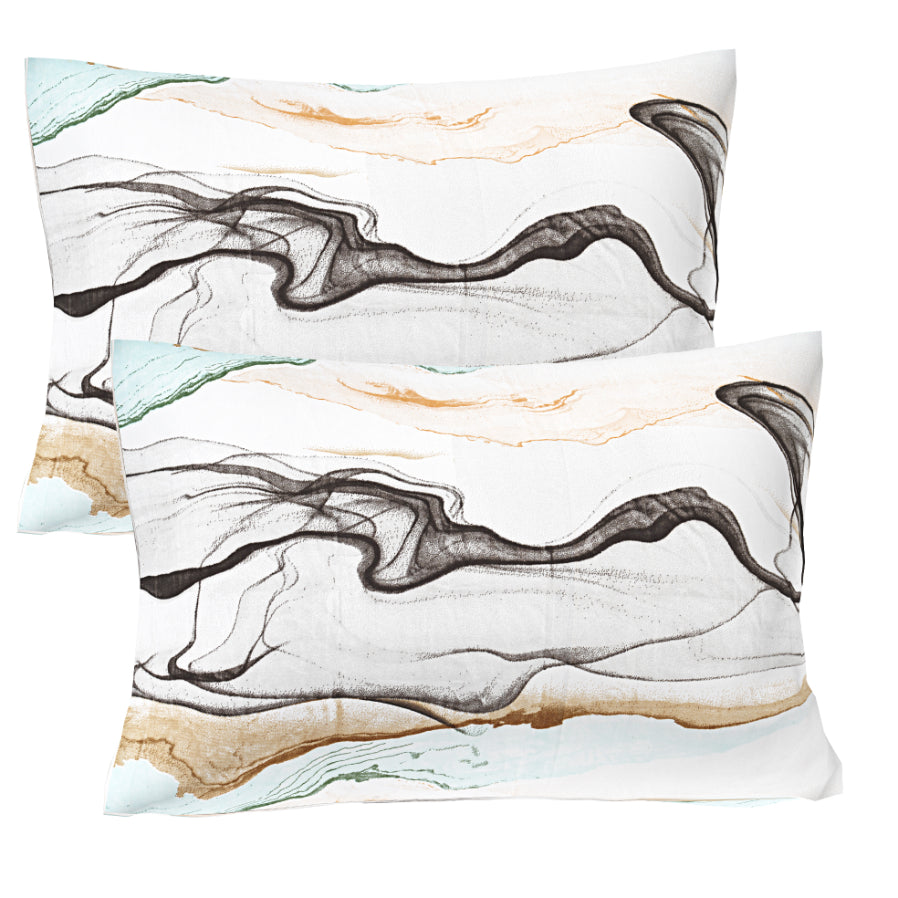 Jet Stone Current Double Bedsheet