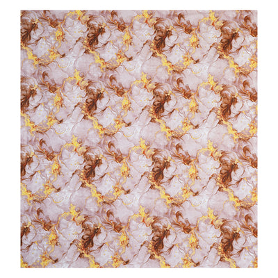 Bronze Molten Texture Double Bedsheet