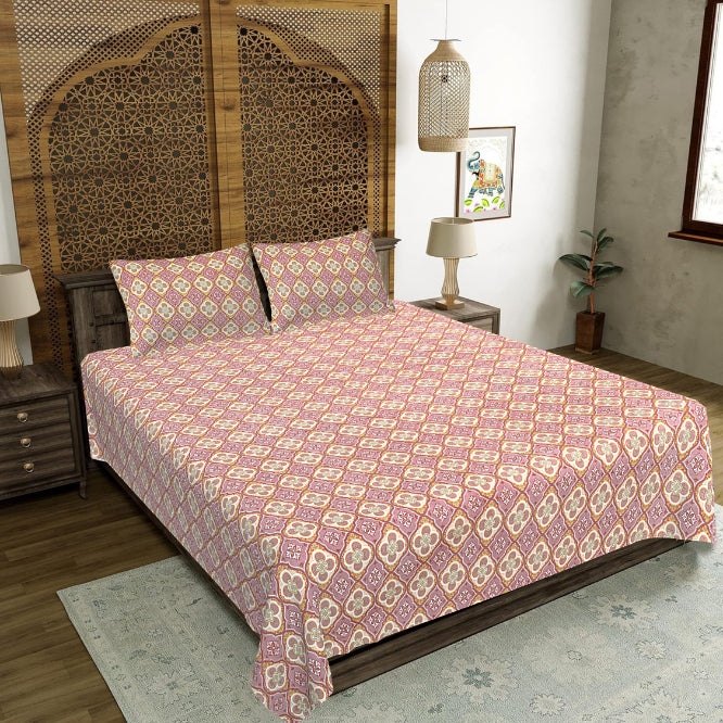 Emperor Arch Ornament Double Bedsheet