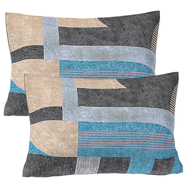 Metropolis Cubist Vision Double Bedsheet