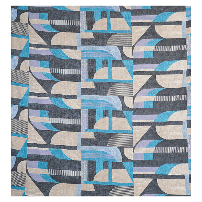 Metropolis Cubist Vision Double Bedsheet