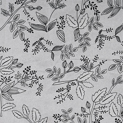 Ink Twilight Flora Double Bedsheet