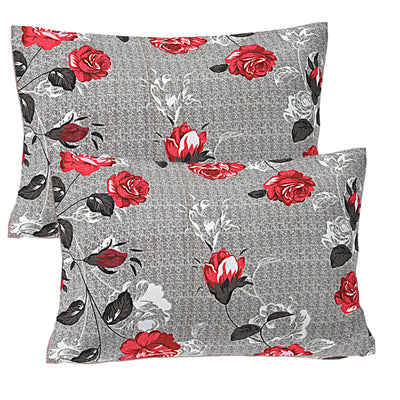 Floral Symphony Outline Double Bedsheet