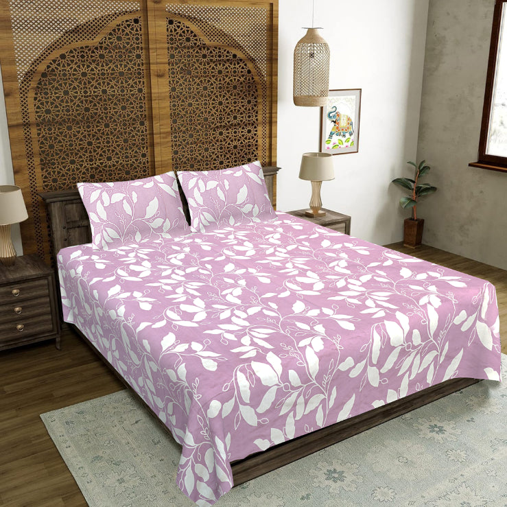 Foliage Profile Double Bedsheet