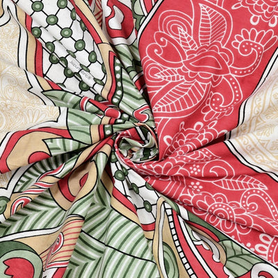Cosmic Kolam Double Bed Sheet (Choose Color)