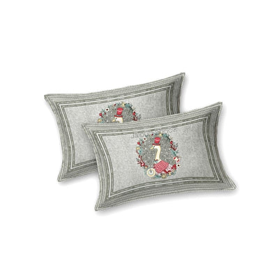 Charming Goose Green Pure Cotton Double Bedsheet