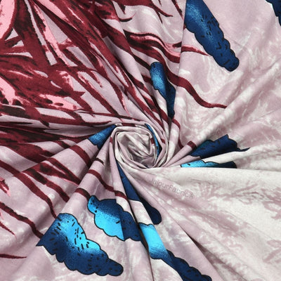 Blossom Sunset Pink Pure Cotton Double Bedsheet