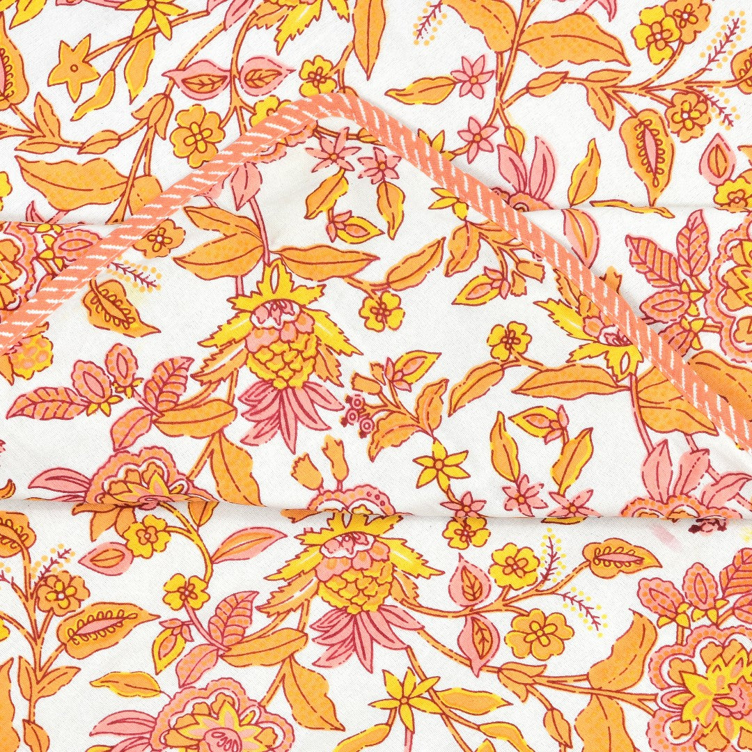 The Peach Blossom Reversible Double Bed Dohar