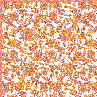 The Peach Blossom Reversible Double Bed Dohar