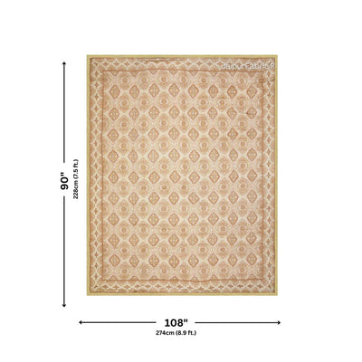 Reversible Quilt Rajai with Golden Corn Dual-Design Print for Stylish Bedrooms