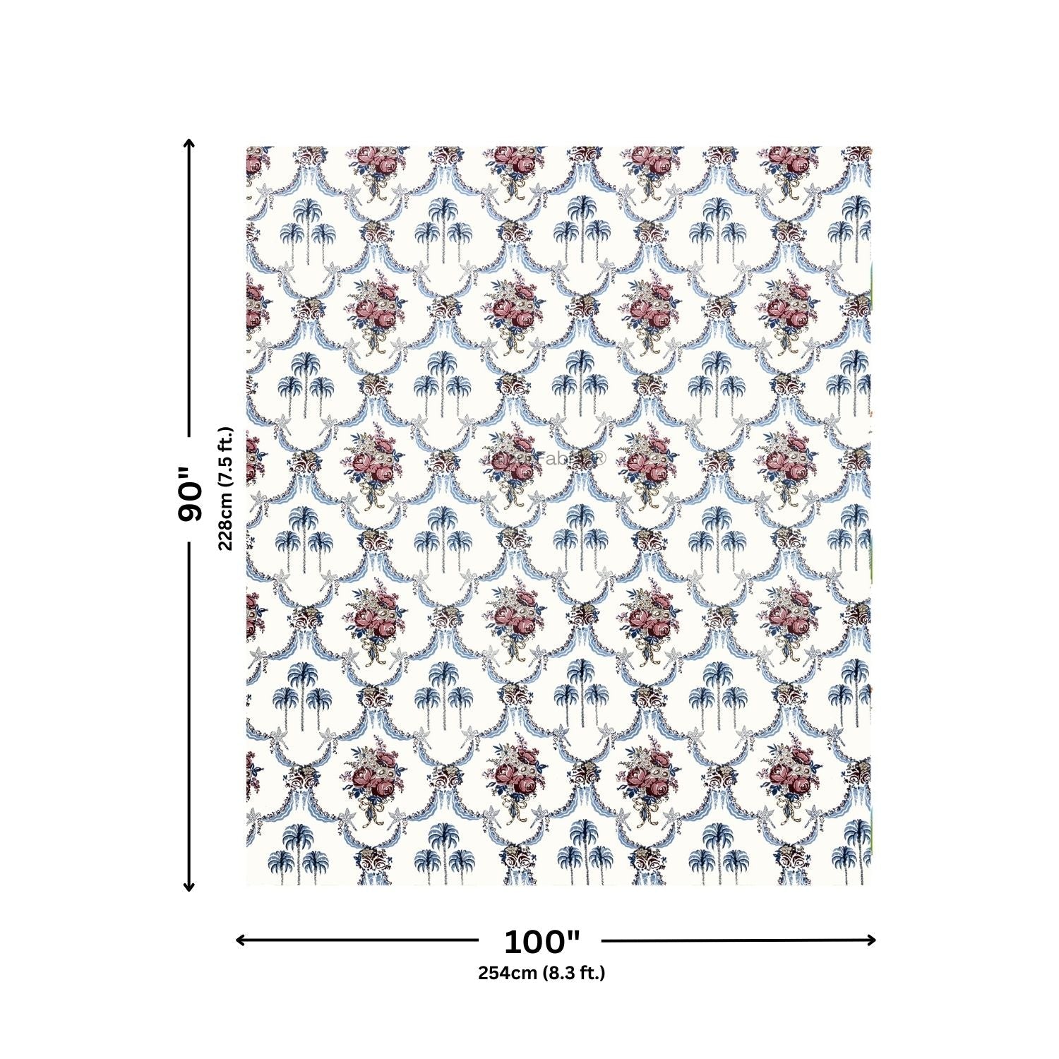 Blue Pottery Timeless Imprints 100% Cotton Block Printed Urban Jaipur Double Bed Comforter