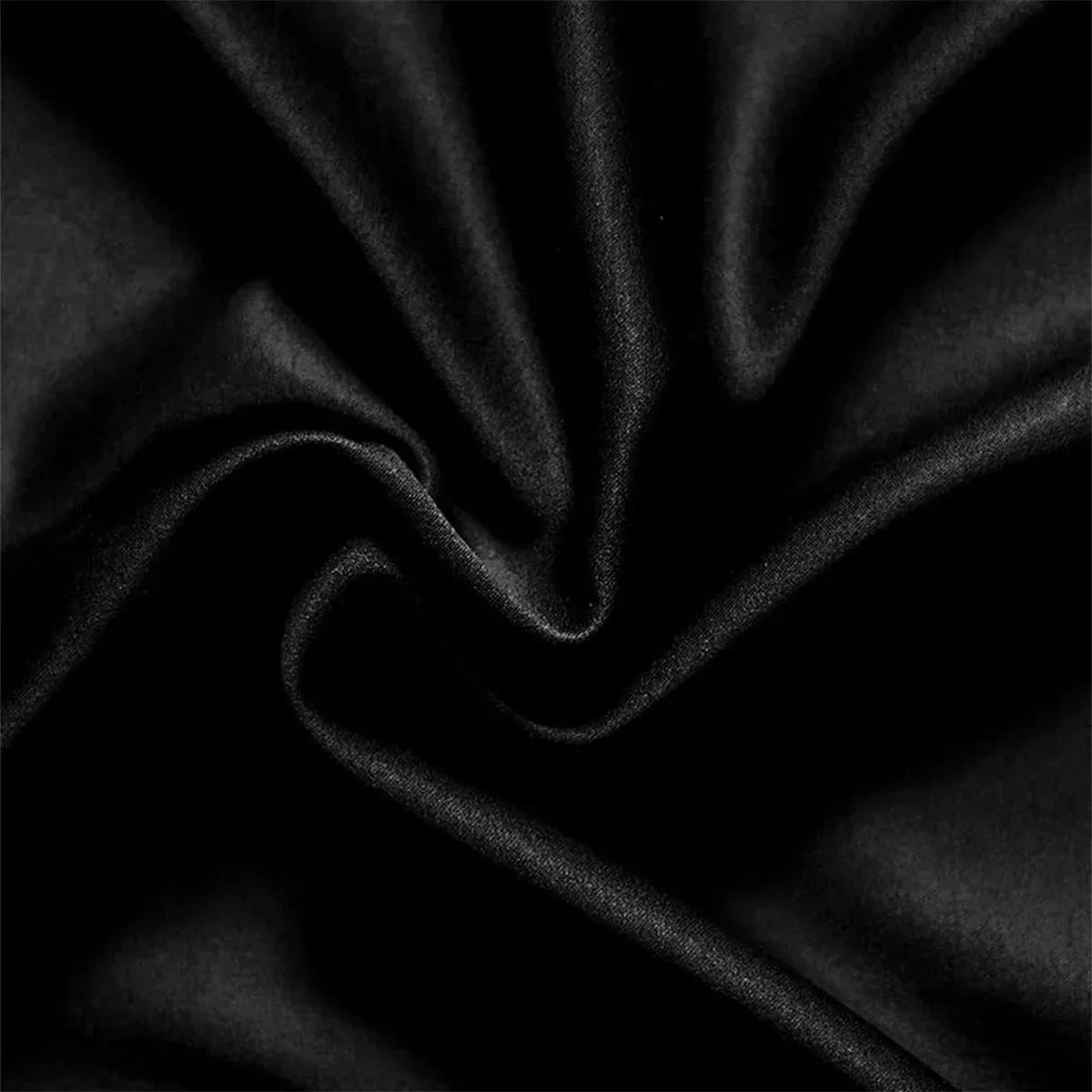 Midnight Darbar Flat Silk Double Bedsheet