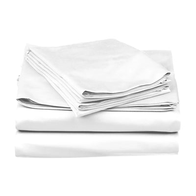 Himalayan Mist Flat Silk Double Bedsheet