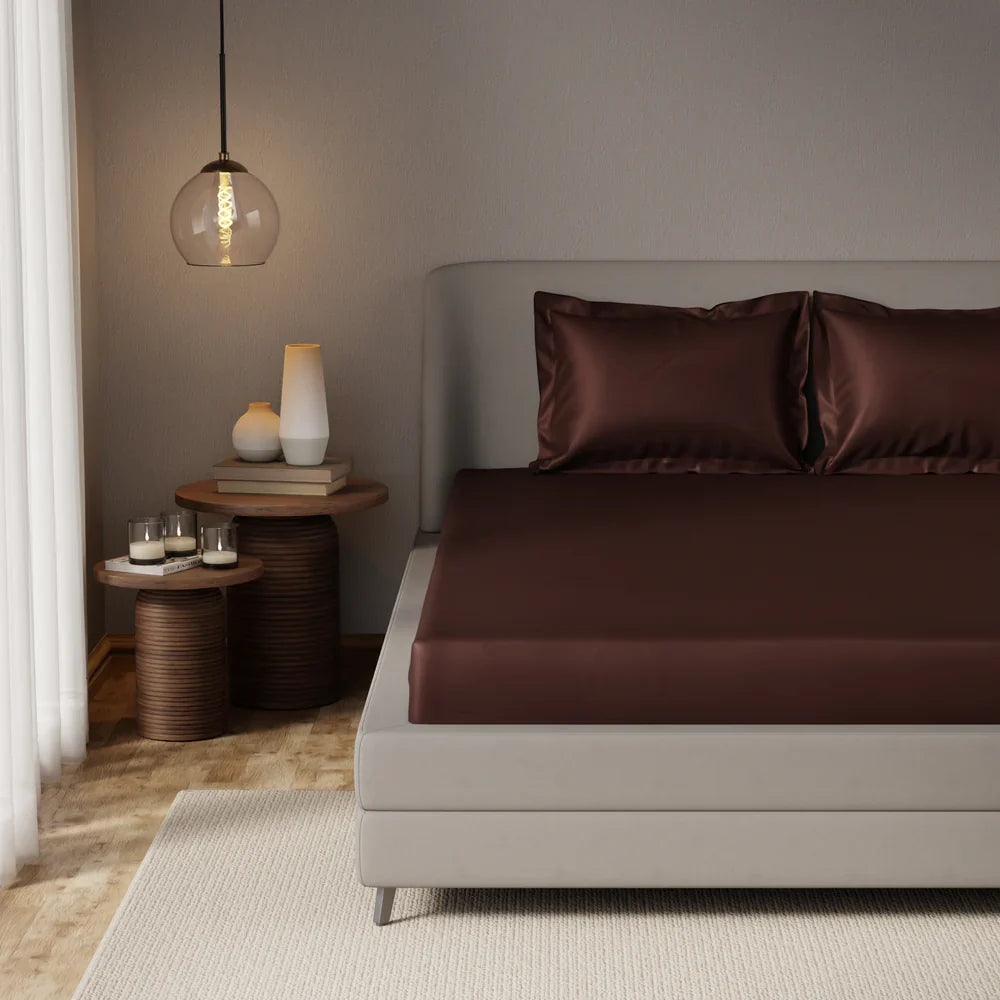 Hot Chocolate Fitted Bedsheet Set