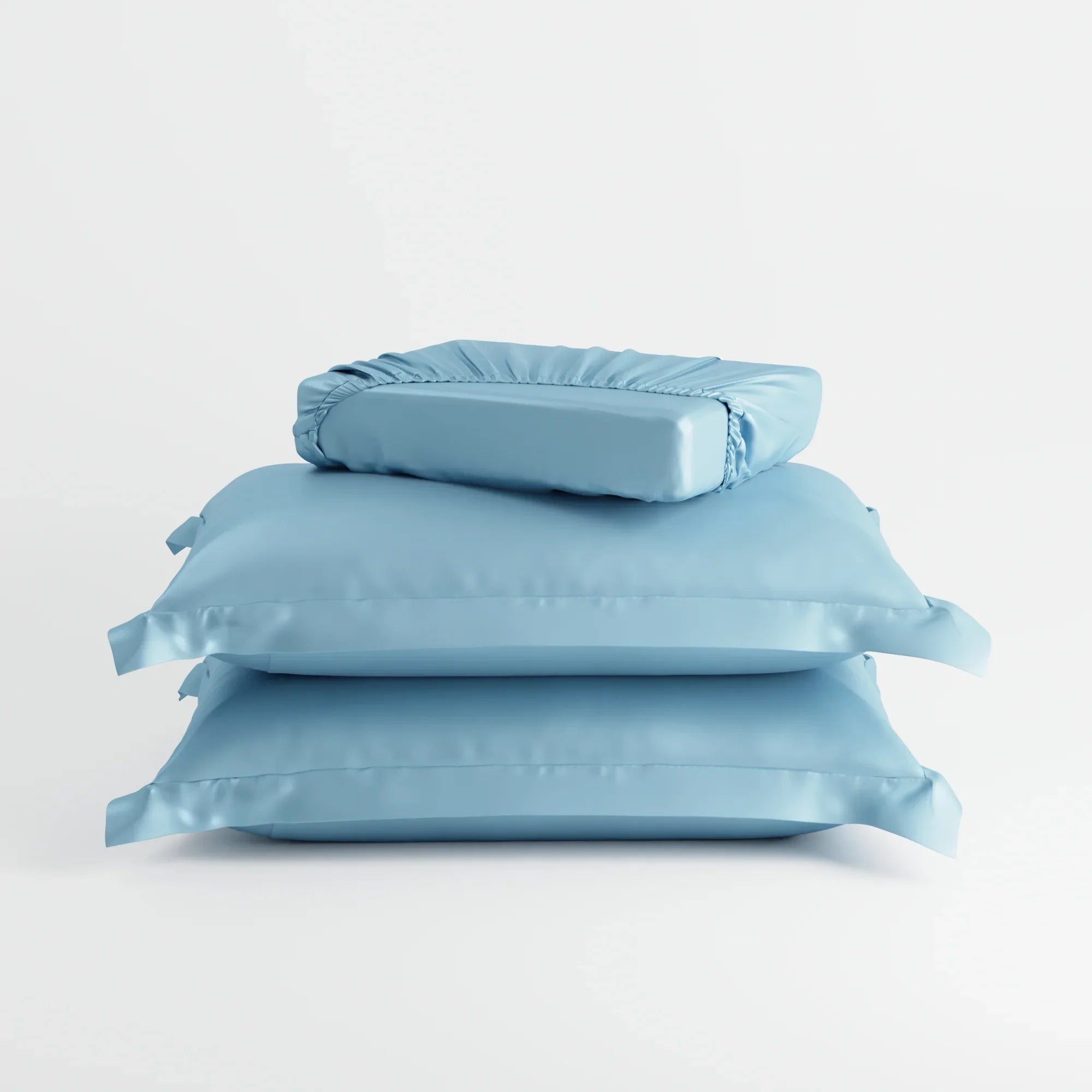 Dreamy Blue Fitted Bedsheet Set