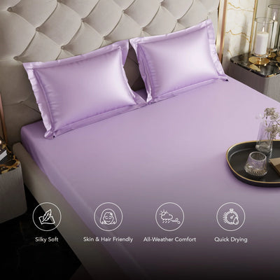 Lilac Affair Fitted Bedsheet Set