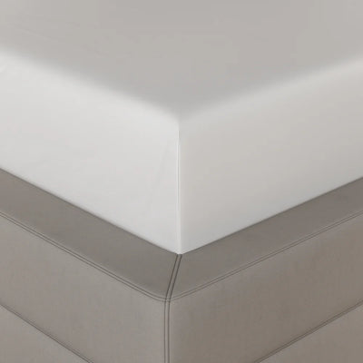 Himalayan Mist Fitted Silk Double Bedsheet